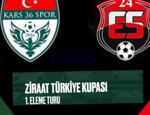 Kars36 Spor, Türkiye Kupası'nda Anagold 24 Erzincanspor ile eşleşti!