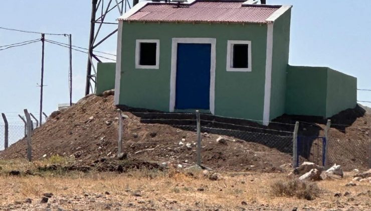 Kars'ta Sorguçkavak Köyü'nün içme suyu deposu yenilendi