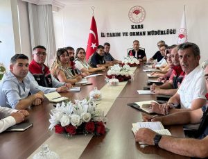 Kars’ta “Hayvan Hastalıklarıyla Mücadele” toplantısı gerçekleştirildi