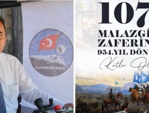 Kars Belediye Başkanı Senger’den 1071 Malazgirt Zaferi mesajı