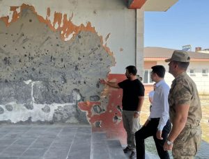 Kaymakam Kahraman’dan Bacalı Köyü okuluna ziyaret