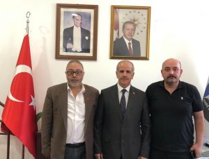 TİMBİR Kars Temsilcisi Daşdelen'den Belediye Başkan Yardımcısı Mehmet Aşasın’a hayırlı olsun ziyareti