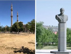Kars’ta Haydar Aliyev Heykeli için yeni alan talebi