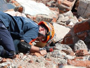 Kars’ta olası bir deprem tatbikatı başarıyla tamamlandı