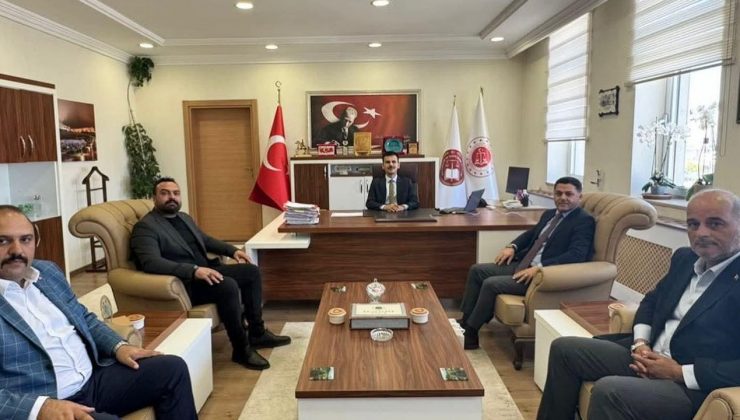 MHP Kars İl Başkanı Adıgüzel’den Adalet Komisyonu Başkanı Turan’a ziyaret