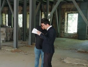 Kaymakam Muhammed Emin Tutal, Yeni Hükümet Konağı restorasyon projesini yerinde inceledi