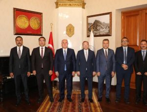 Kamu Başdenetçisi Mehmet Akarca’dan Vali Ziya Polat’a ziyaret