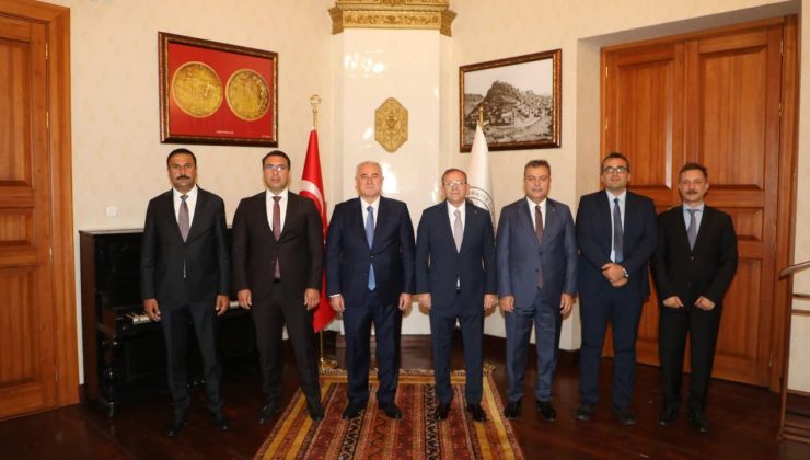 Kamu Başdenetçisi Mehmet Akarca’dan Vali Ziya Polat’a ziyaret