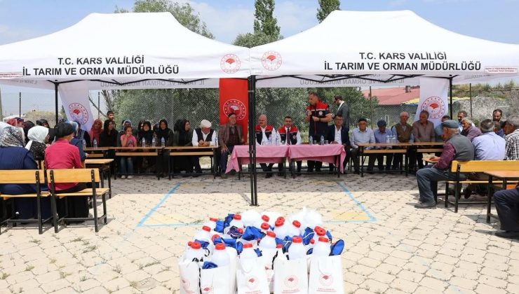 Kars'ta kadın üreticilere yönelik süt sağımı hijyeni eğitimi tamamlandı