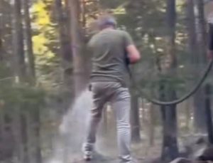 Sarıkamış’ta orman yangını korkuttu: Erken müdahale faciayı önledi