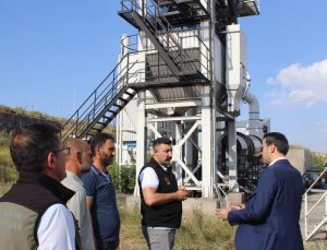 Kaymakam Mehmet Ali Semiz, Selim İlçe Özel İdare Şantiyesini ziyaret etti