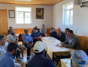 Arpaçay Kaymakamı Akköz’den köy ziyaretleri