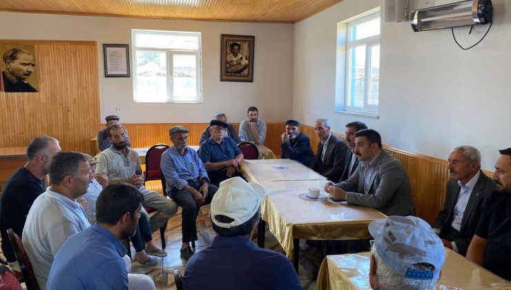 Arpaçay Kaymakamı Akköz’den köy ziyaretleri