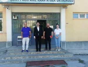 Kaymakam Muhammed Emin Tutal’dan okullara eğitim öncesi ziyaret