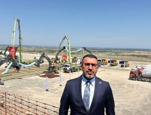 AK Parti Kars Milletvekili Adem Çalkın: "Kars-Iğdır-Aralık-Dilucu Hızlı Demiryolu Hattı bir hayal olmaktan çıkıyor"