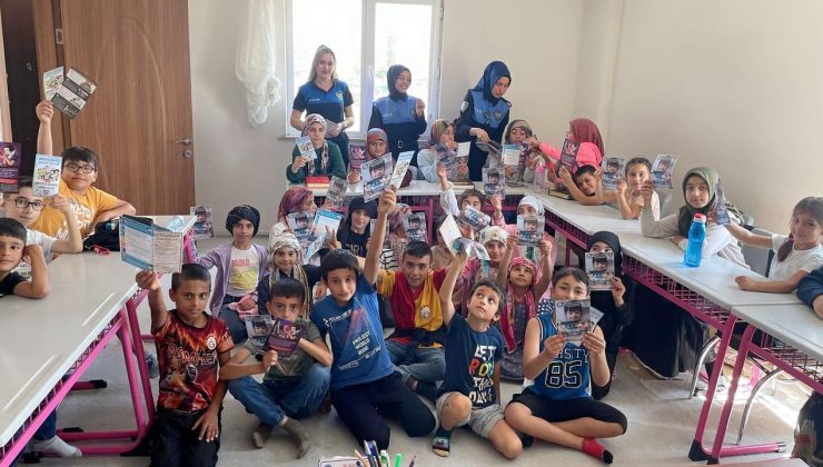 Kars’ta yaz Kur’an kursu öğrencilerine güvenlik eğitimi verildi