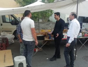 Kaymakam Muhammed Emin Tutal, Halk Pazarı’nda Esnafa hayırlı işler diledi