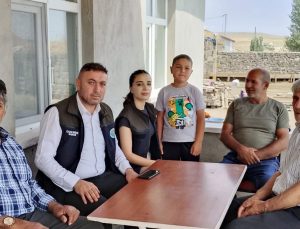 Özcan Müçük’ün köy ziyaretleri devam ediyor