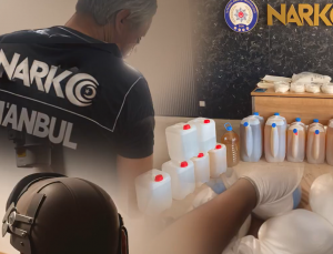 İstanbul’da dev uyuşturucu operasyonu: 207 kilo metamfetamin ele geçirildi