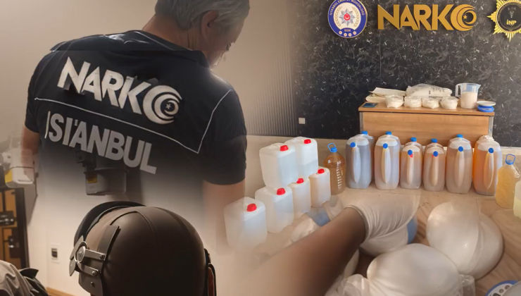 İstanbul’da dev uyuşturucu operasyonu: 207 kilo metamfetamin ele geçirildi