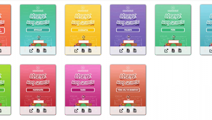 MEB’den 9. sınıf öğrencilerine “Liseye Hoş Geldin” kitapları