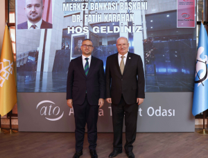 Merkez Bankası Başkanı ATO'da