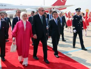 Cumhurbaşkanı Erdoğan, ŞİÖ Zirvesi için Çin'de