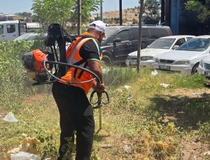 Evren Sanayi Sitesi'nde park çalışmaları başladı