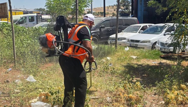 Evren Sanayi Sitesi'nde park çalışmaları başladı