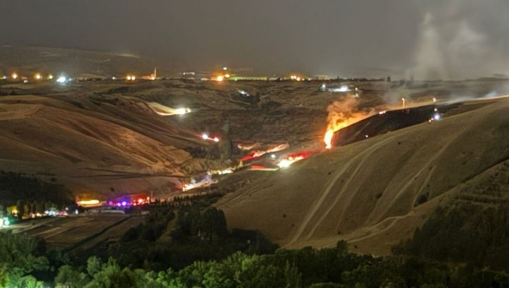 Eymir Gölü’nde havai fişek yangını: 2 kişi gözaltında