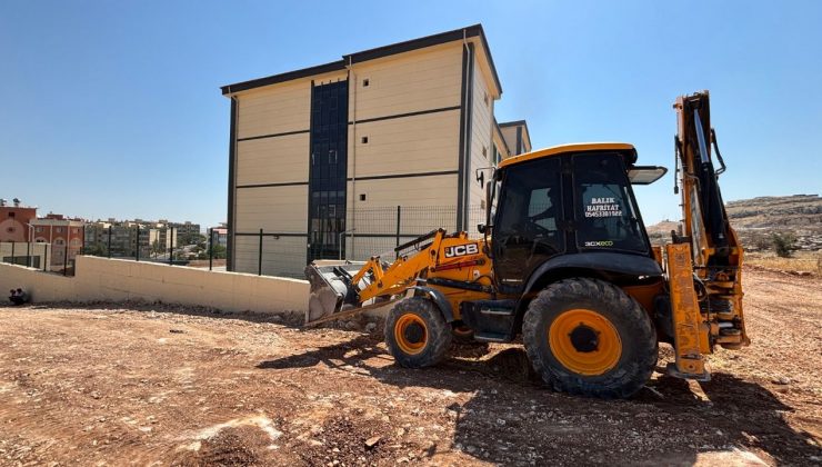 Eyyübiye batıkent'te yeni okul yolları açılıyor