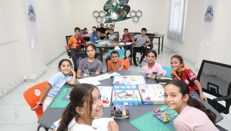 Geleceğin teknoloji liderleri Eyyübiye'de yetişiyor