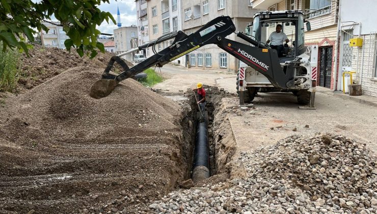 Fatsa Şerifiye'ye yağmur suyu hattı
