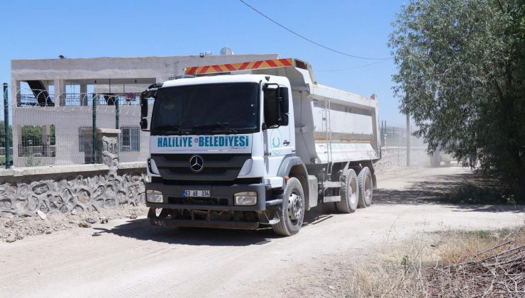 Kırsalda ulaşım rahatlıyor: Haliliye Belediyesi'nden yol atağı