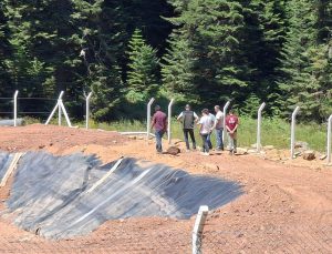 Zonguldak Orman Bölge Müdürlüğü, Kumluca’daki çalışmaları yerinde inceledi