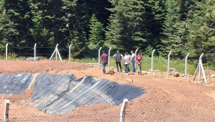 Zonguldak Orman Bölge Müdürlüğü, Kumluca’daki çalışmaları yerinde inceledi