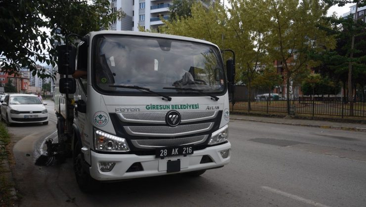 Giresun Belediyesi hizmete devam ediyor