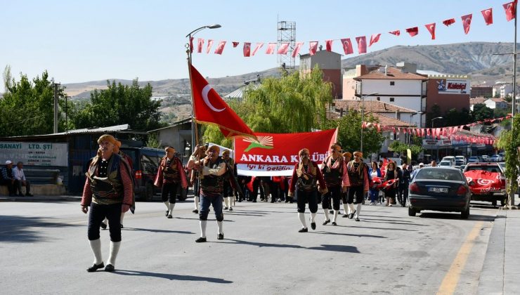 Atatürk’ün Kalecik’e Gelişinin 100. Yılı coşkuyla kutlandı