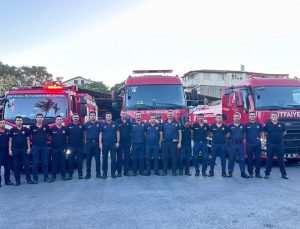Kocaeli İtfaiyesi Çanakkale'ye gitti
