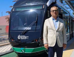 Kocaeli Alikahya Tramvay Hattı’nda iki istasyon devrede