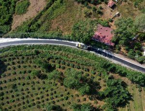 Ünye Kocuklu Mahallesi asfaltlandı