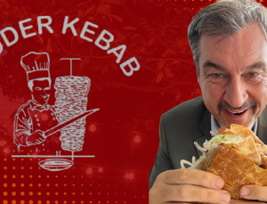 Markus Söder’in döner sevgisi markalaştı: “Söder Kebab” resmen tescillendi