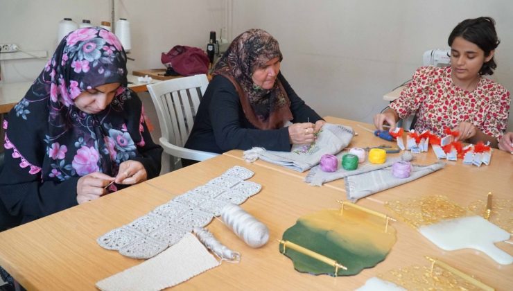 Kadınların gücüyle yükselen Haliliye: Millet evleri umut kapısı oldu