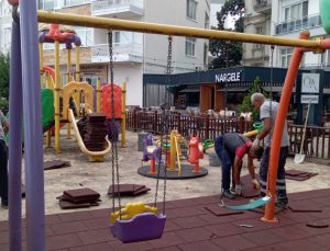 Ordu Belediyesi çocuklar için iş başında