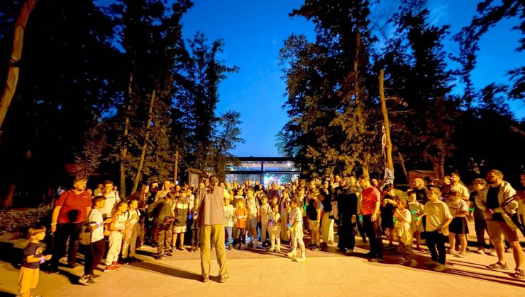 Ormanya’da çocuklara özel gece yürüyüşü