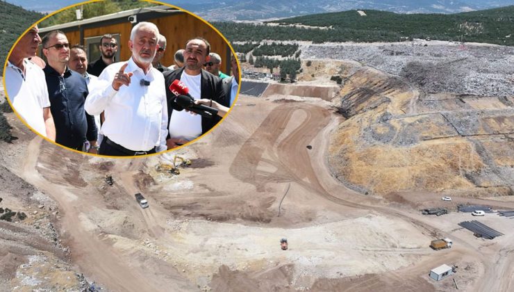 Katı Atık Tesisi’nde 3. lot çalışmaları hızla sürüyor