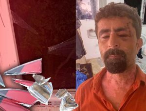 Serik’te damat dehşet saçtı: Kayınpederine cam parçalarıyla saldırdı