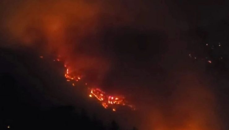 Mersin Silifke yanıyor! 4 mahalle tahliye edildi