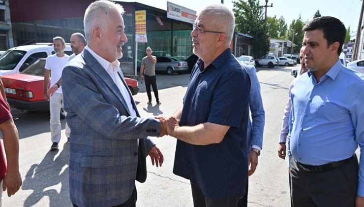 Başkan Başdeğirmen yeni Sanayi Sitesi’nde