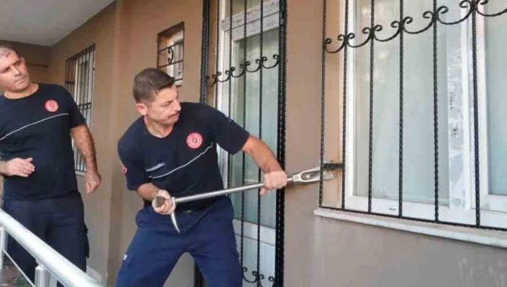 Apartmana yeni taşınan yaşlı çift alarma neden oldu